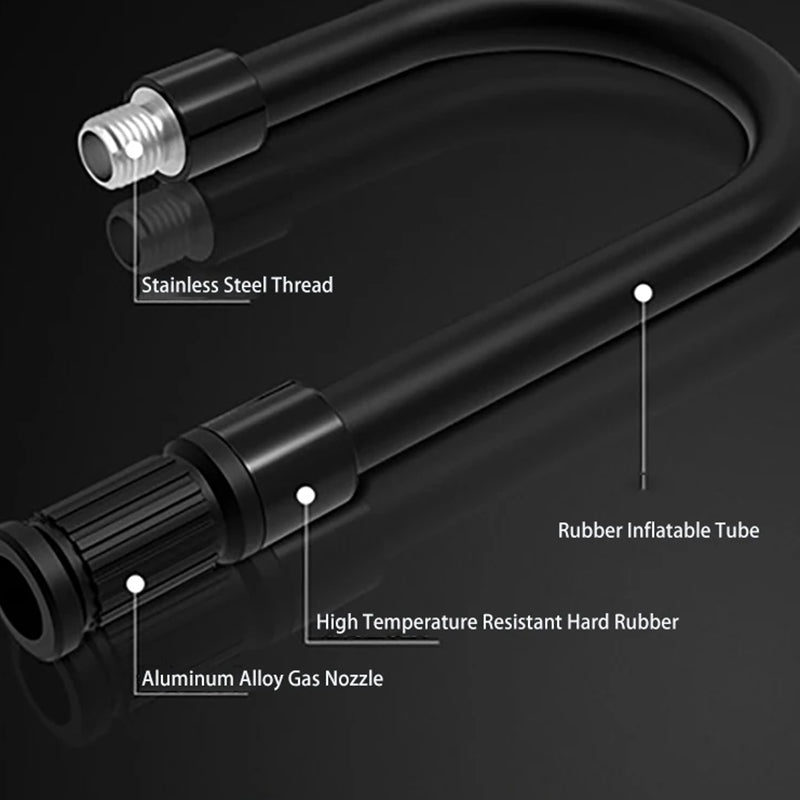 GP2 Portable Digital Touch Screen Air Pump Mini Tire Inflator with LED Light GP2 Portable Digital Touch Screen Air Pump Mini Tire Inflator with LED Light